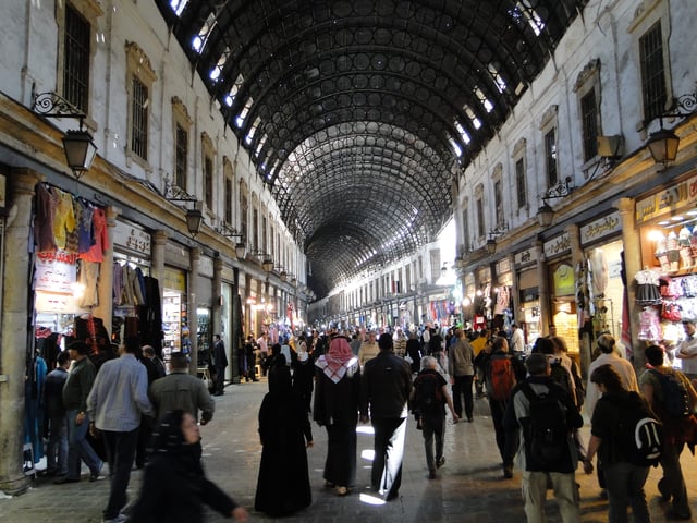 Al-Hamidiyah Souq in Damascus in 2010