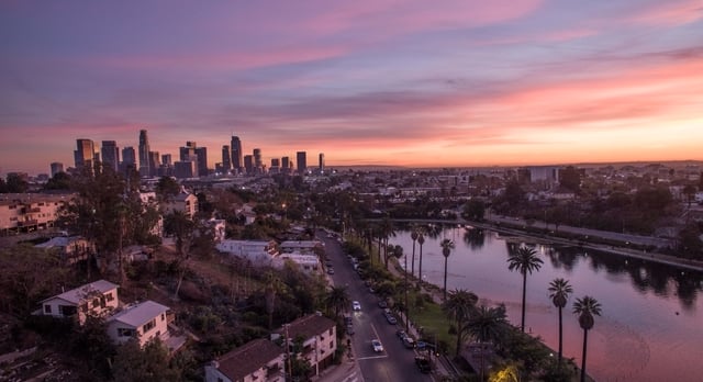 Los Angeles is the second most populous city in the U.S., after New York City.