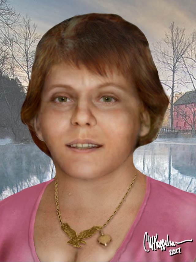 Reconstruction of Espy Pilgrim prior to identification