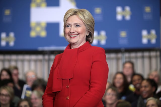 Hillary Clinton at an event in West Des Moines, Iowa in January 2016.