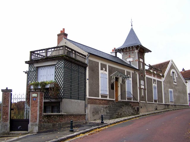 Maurice Ravel's house in Montfort-l'Amaury, where the composer lived from 1921 until his death