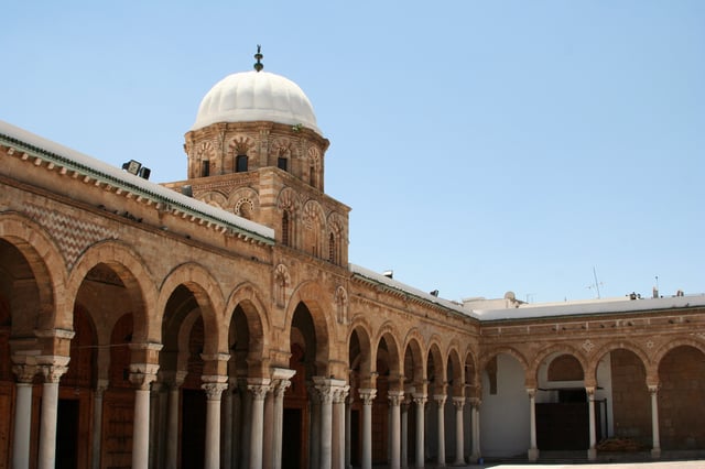 Al-Zaytuna Mosque in Tunis.