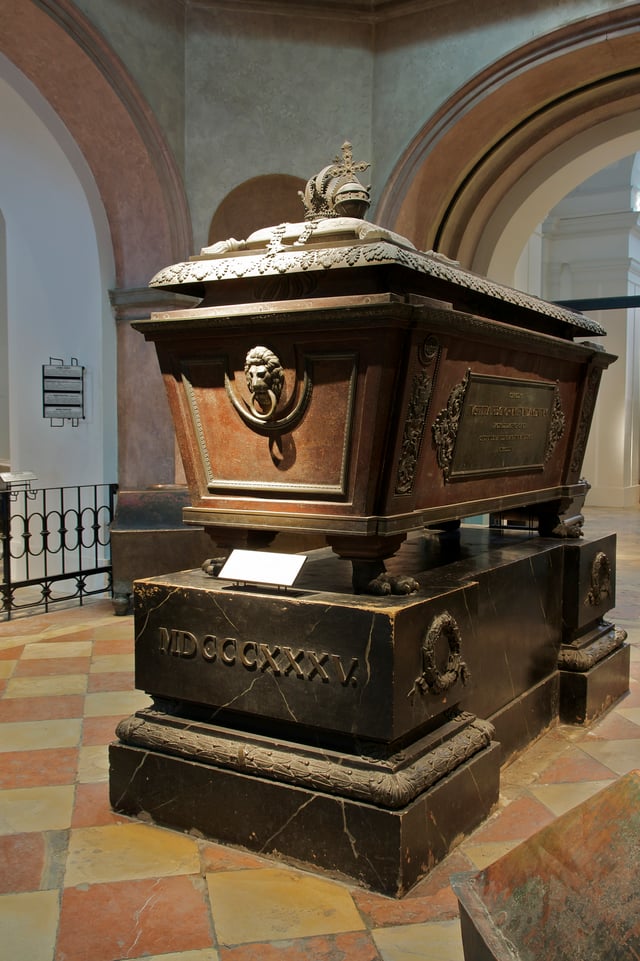 Sarcophagus of Francis I in the Imperial Crypt
