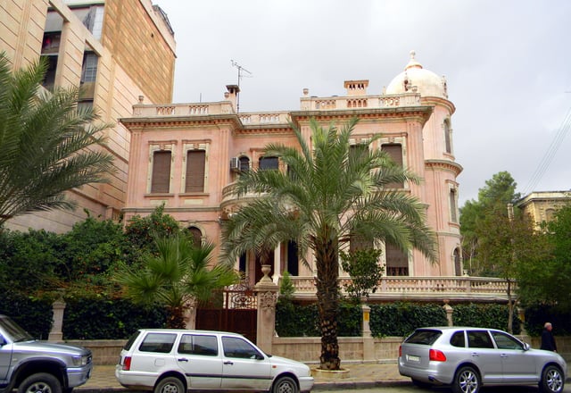 Villa Rose, built in 1928 during the period of the French mandate
