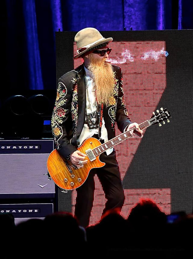 Billy Gibbons at The Alamodome in San Antonio, Texas 12/7/13, private function