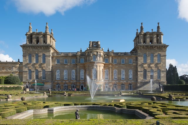 Blenheim Palace, Churchill's ancestral home and his birthplace