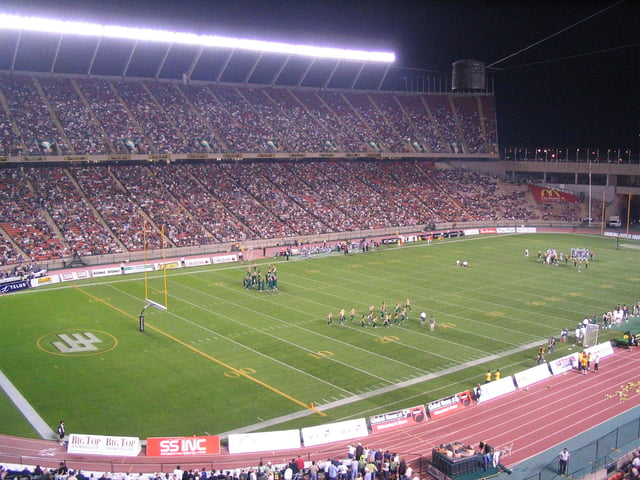 Commonwealth Stadium is an open-air multi-purpose stadium. Opened in 1978 for the 1978 Commonwealth Games, the facility is also used as the home stadium for CFL's Edmonton Eskimos.