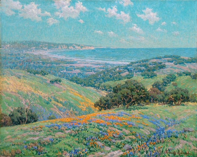 "Malibu Coast, Spring" by Granville Redmond, c. 1929