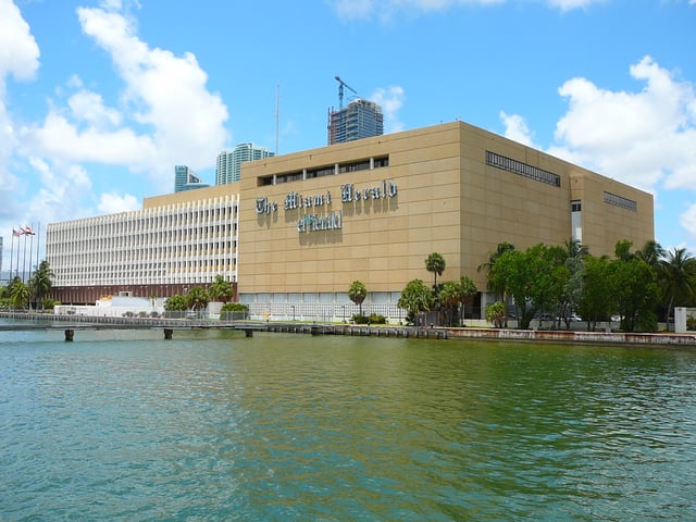 Former headquarters of The Miami Herald