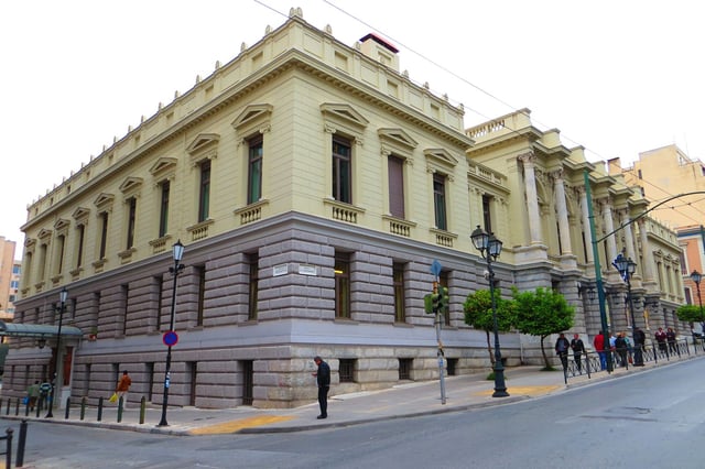 The National theatre of Greece, near Omonoia square.