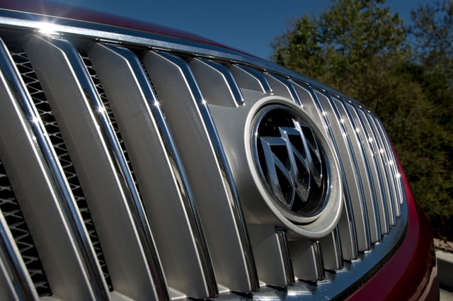 Revised Buick waterfall grille on 2nd generation LaCrosse