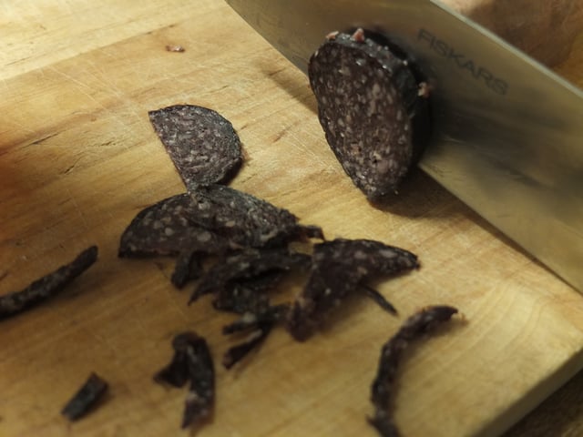 Reindeer sausage