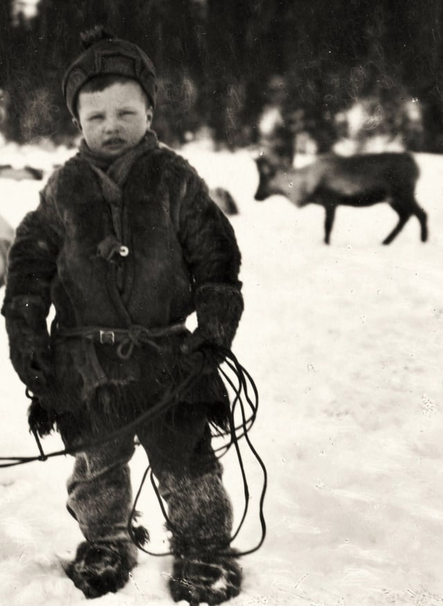 Sámi child, 1923