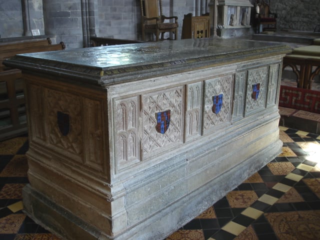 Tomb of Edmund Tudor, St David's Cathedral