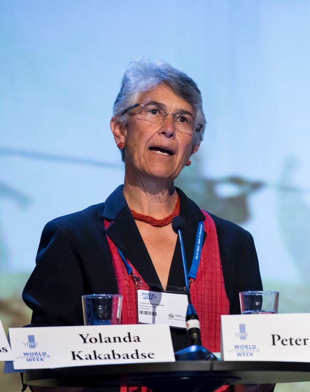 Yolanda Kakabadse, WWF president from 2010 to 2017