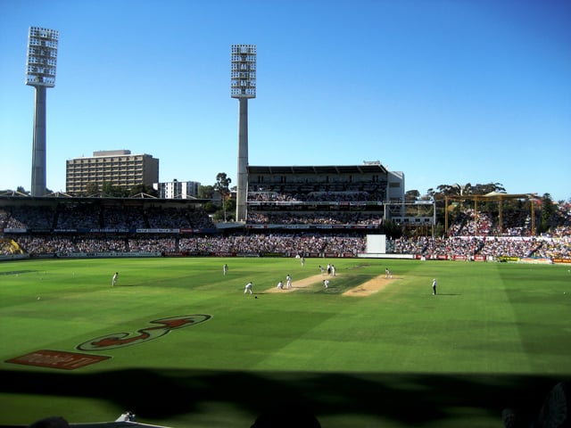 Day two at the WACA Ground