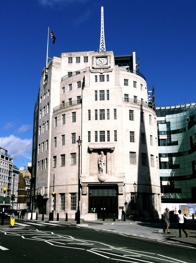 The BBC World Service is located in Broadcasting House, London.