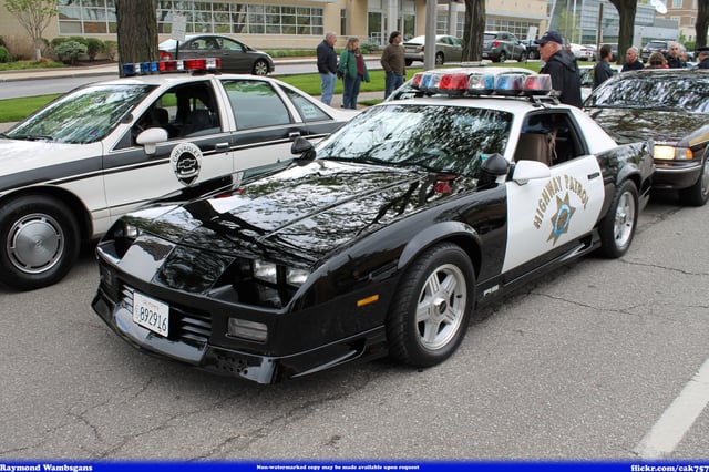 Camaro B4C of the California Highway Patrol