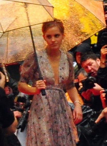 Watson at the premiere of Half-Blood Prince in July 2009