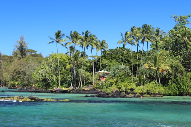 James Kealoha Beach, "Carlsmith Beach Park", in Hilo