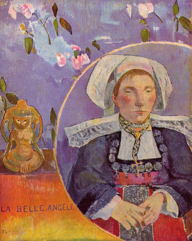 The Beautiful Angèle by Paul Gauguin.