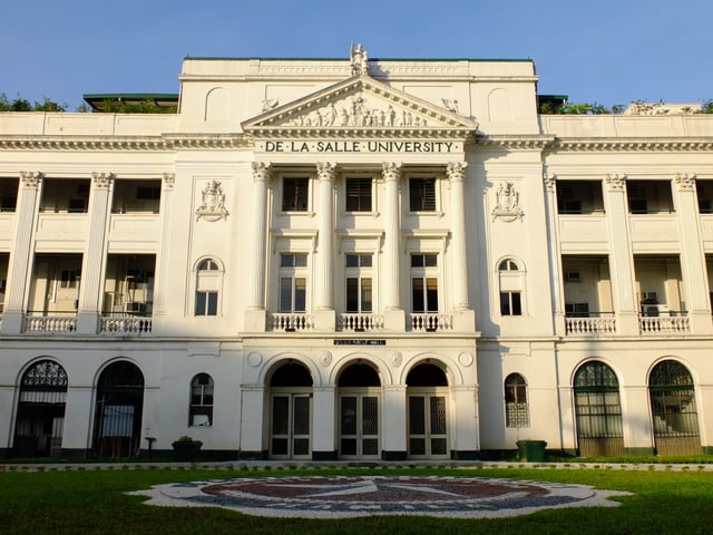 De La Salle University is a Lasallian educational institution established in 1911.