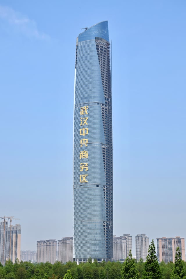 Wuhan Center, tallest building in Wuhan since 2014