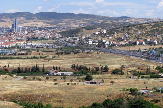 Part of the ring road (Peripheriaki Odos)