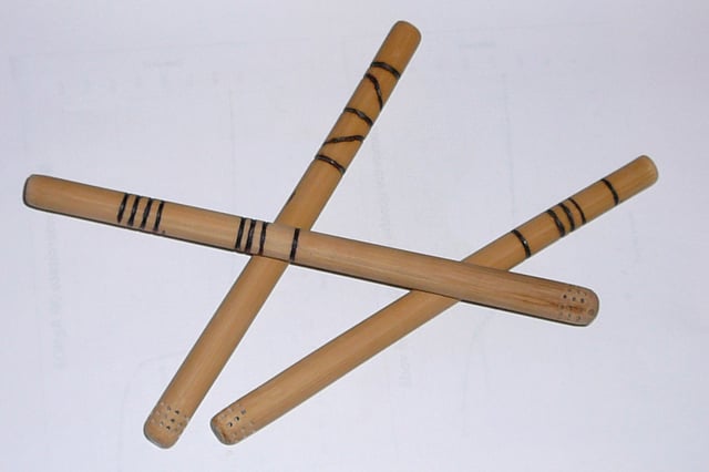 Homemade bamboo bombillas