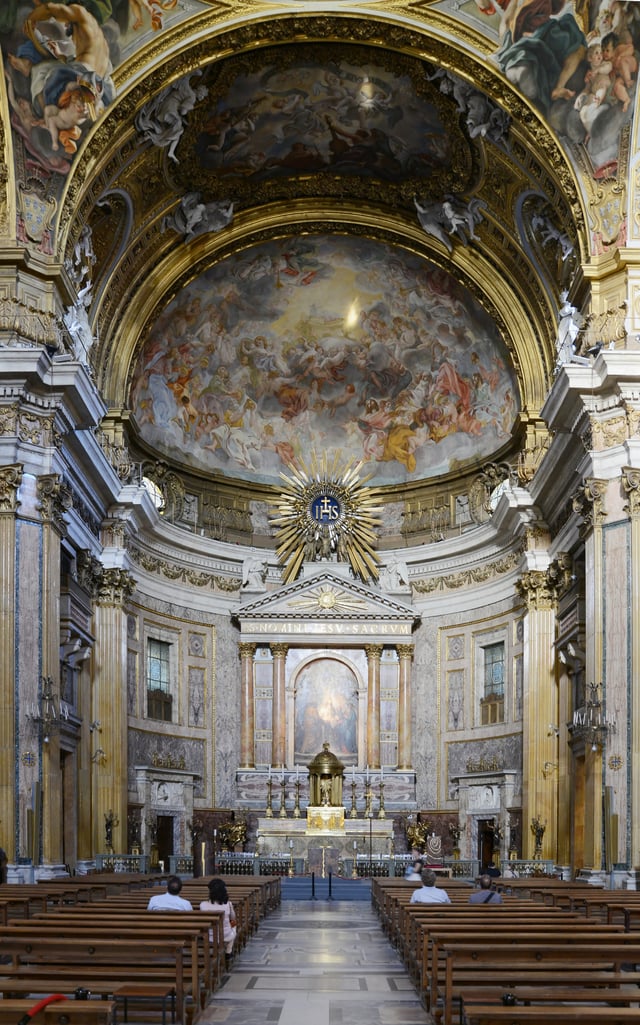 Main nave and altar
