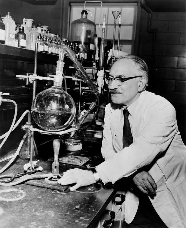 Prof. Selman A. Waksman (B.Sc. 1915), who was awarded the Nobel Prize in Medicine for developing 22 antibiotics—most notably Streptomycin—in his laboratory at Rutgers University