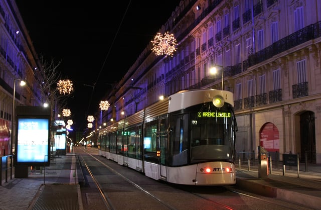 The new tramway