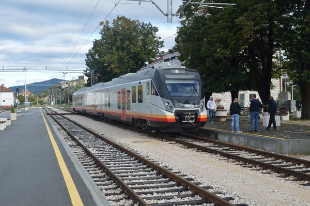 A train of Railways of Montenegro