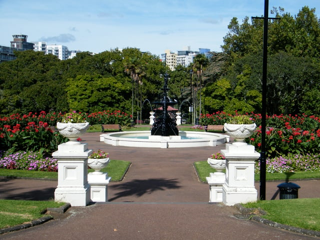 Albert Park in central Auckland