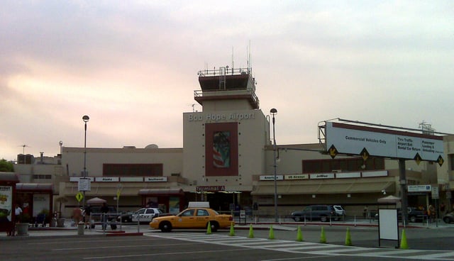 Front of Bob Hope Airport, 2009