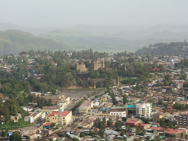 Gondar skyline