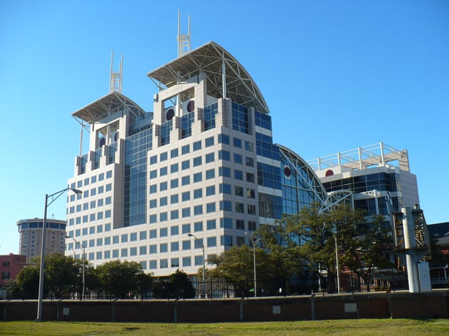 Government Plaza in Mobile, seat of government for the city and the county.