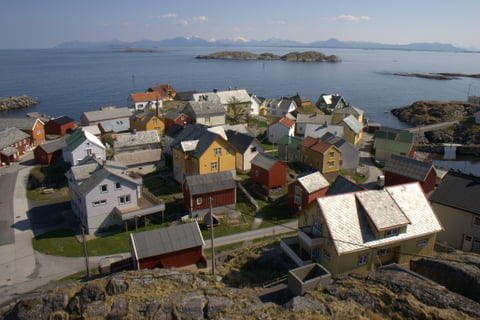 Ona, a traditional fishing village in Norway