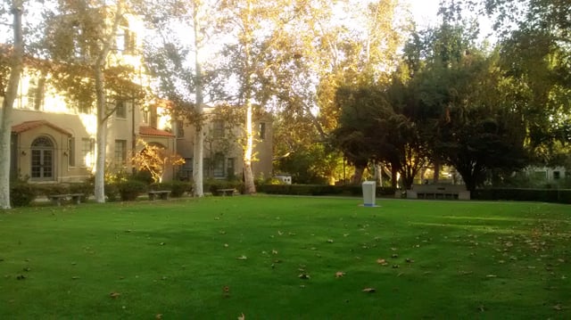 Pomona College's office of admissions is located in Sumner Hall.