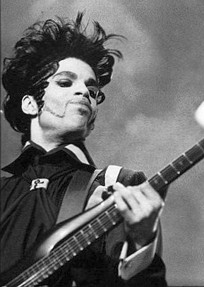 Prince performing during the Act I and II tour in Zürich, Switzerland in 1993