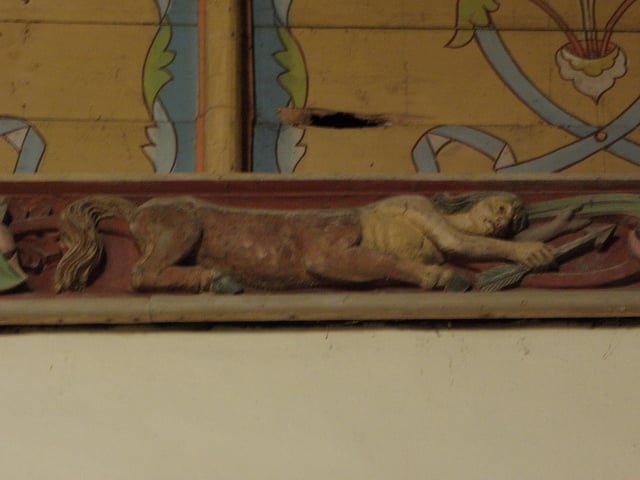 a Sagittarius  on Notre-Dame