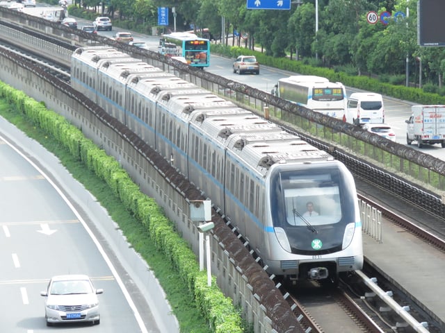 The Shenzhen Metro is the sixth rapid transit system in mainland China and second such system in Guangdong.