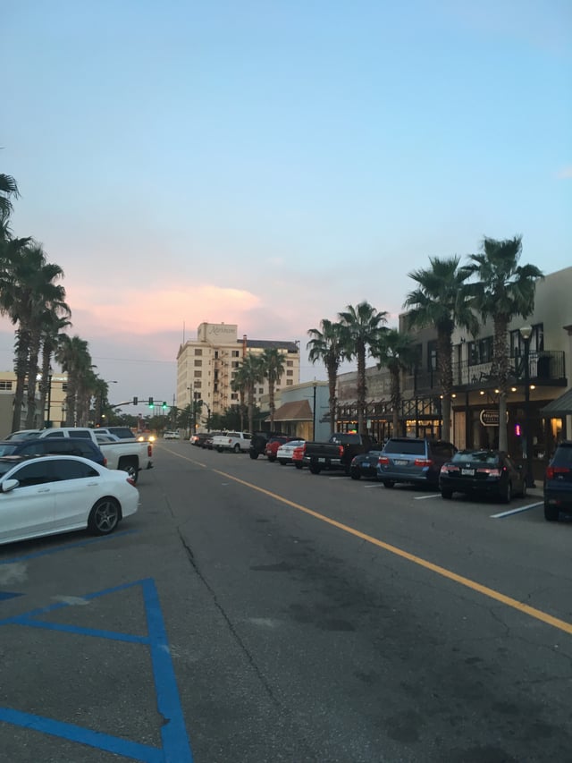 14th Street in downtown Gulfport, MS