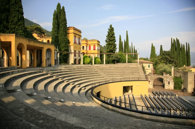 Villa of Vittoriale degli italiani