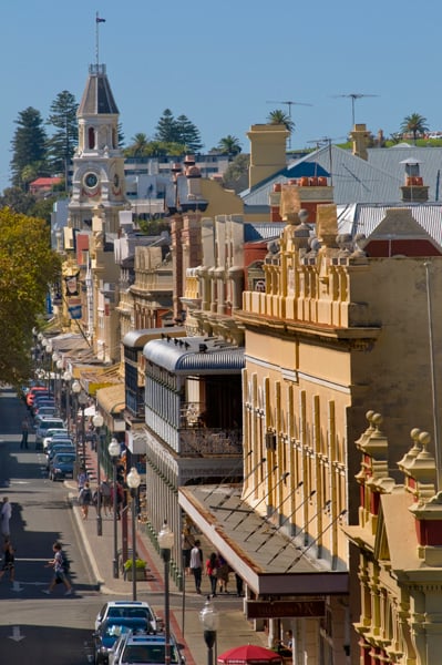 Fremantle is known for its well-preserved architectural heritage.
