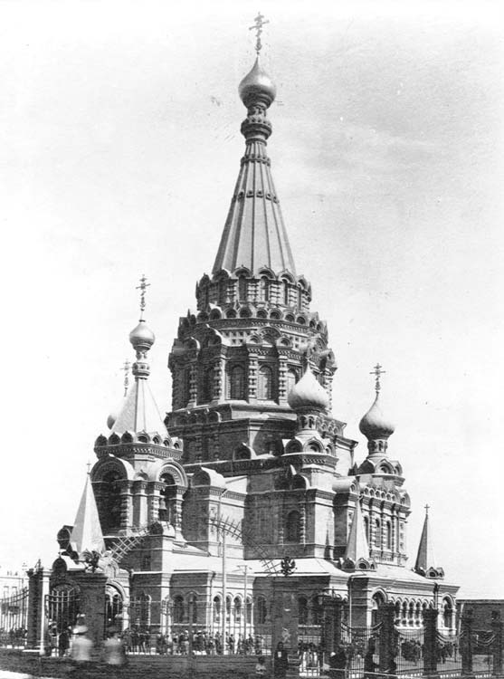 Russian Orthodox Alexander Nevsky Cathedral, once the most dominant landmark in Baku, was demolished in the 1930s under Stalin