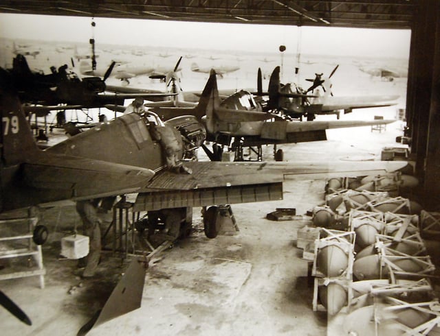 Assembly of Tomahawks for Russia, somewhere in Iran, 1943