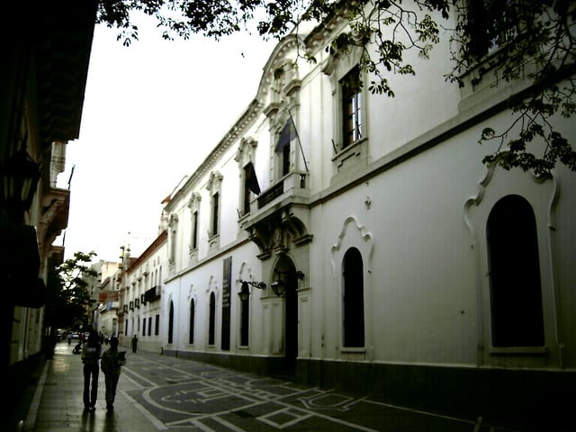 The original administration building