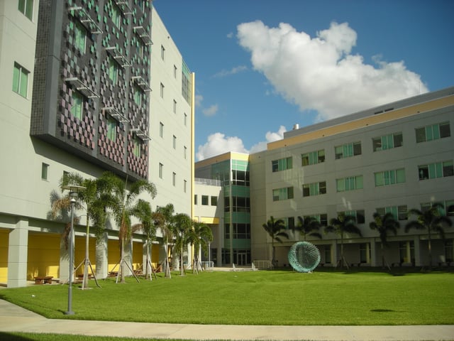 Academic Health Center Buildings, home of the Wertheim College of Medicine and the Robert Stempel College of Public Health and Social Work.