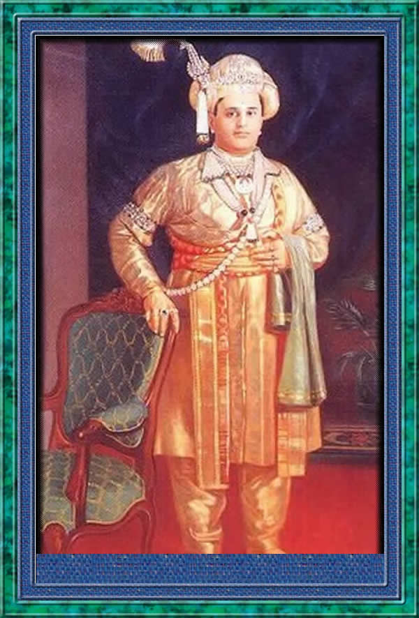Jayachamaraja Wodeyar, the last ruling Maharaja of Mysore.